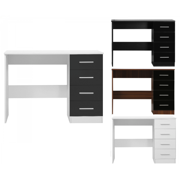 REFLECT 4 High Gloss Drawer Dressing Table