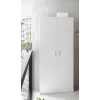 VITA 2 Door Broom Utility Room Storage Cabinet in White
